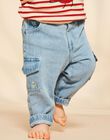 Jean en denim style cargo FACEAN / 23E1BGB1JEAP269