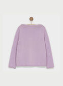 Cardigan mauve ROLIJAETTE / 19E2PFD1CAR328