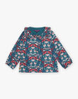 Chemisier en twill à imprimé fleur DATAHINA / 22H1BFZ1CHEG633