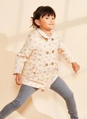 Parka beige 3 en 1 à fleurs FRATERETTE / 23E2PF51PAR808