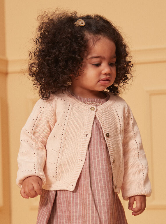 Cardigan ajouré  LAELLA / 24H1BFK1CARD319