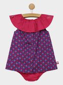 Robe chasuble bleue RARIMEL / 19E1BFM1CHS703