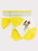 Chaussettes basses écrue RYDOMI / 19E4BGS1SOB001