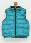 Gilet sans manches turquoise RAGERARD / 19E1BGD1GSM202