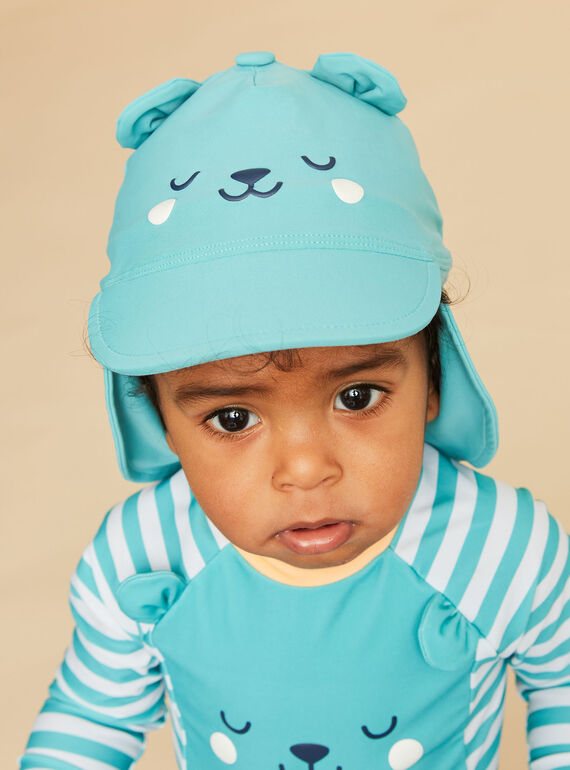 Bonnet de bain bébé enfant Turquoise Hamac - Dröm Design