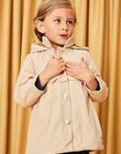 Manteau à capuche café au lait DRAPETTE / 22H2PFG1IMPI820
