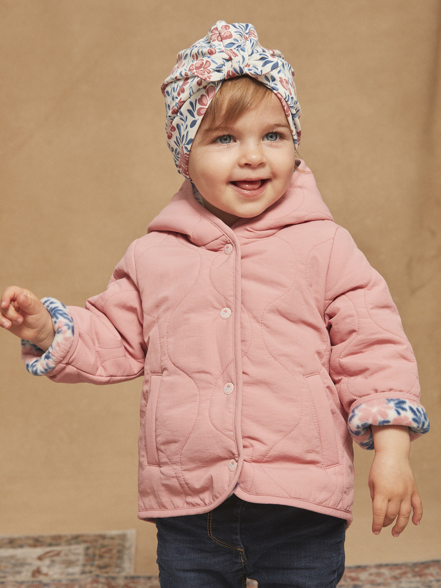 Veste best sale fille rose