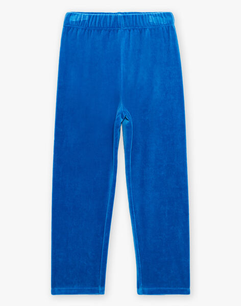 Ensemble pyjama gris chiné en velours thème Paris FLOVILAGE / 23E5PG25PYJ943