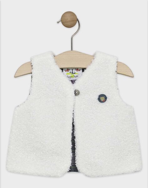 Cardigan Sans Manches Bebe Garcon En Fourrure Synthetique Double En Popeline De Coton Pull Gilet Et Cardigan Bebe Sergentmajor