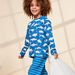 Ensemble pyjama à requin et rayures