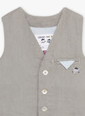 Gilet de cérémonie vert sauge bébé garçon CYBERNARD / 22E1BG11VSMG610
