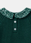 Pull à col  fleuri LALINA / 24H1BFO1PULG618