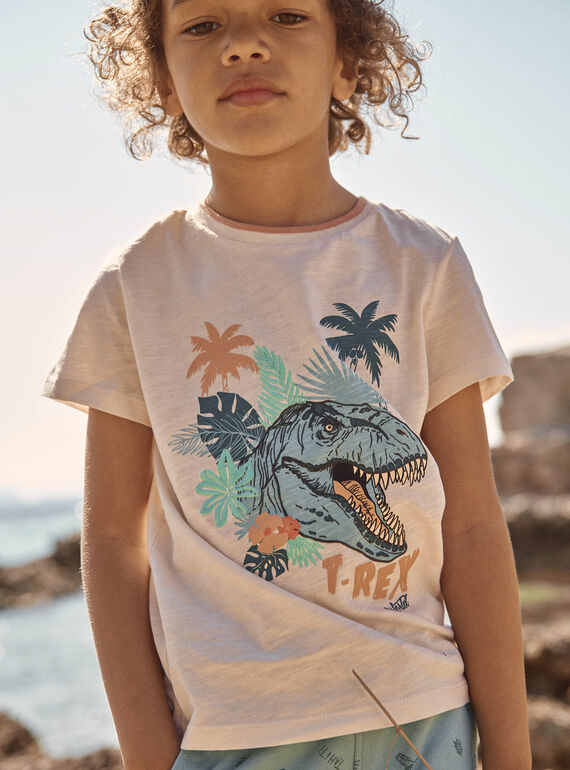 T-shirt à motif dinosaure FLUREXAGE / 23E3PGQ1TMCA006