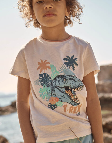 T-shirt à motif dinosaure FLUREXAGE / 23E3PGQ1TMCA006
