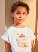T-shirt  Chat cowboy MLOTETTE / 25E2PFP1TMC001