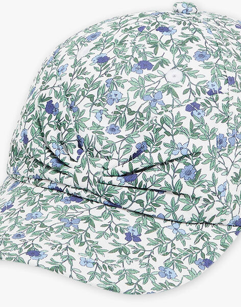 Casquette écrue à imprimé fleuri FRYCASETTE / 23E4PFM1CHA001