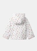 Veste à capuche en tubique et jersey MONTANA / 25E0CF12VES000