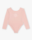 Justaucorps rose DRADYETTE / 22H2PFL1BOD309