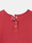 t-shirt fleur brodée MOTISHETTE / 25E2PFJ2TMCF507