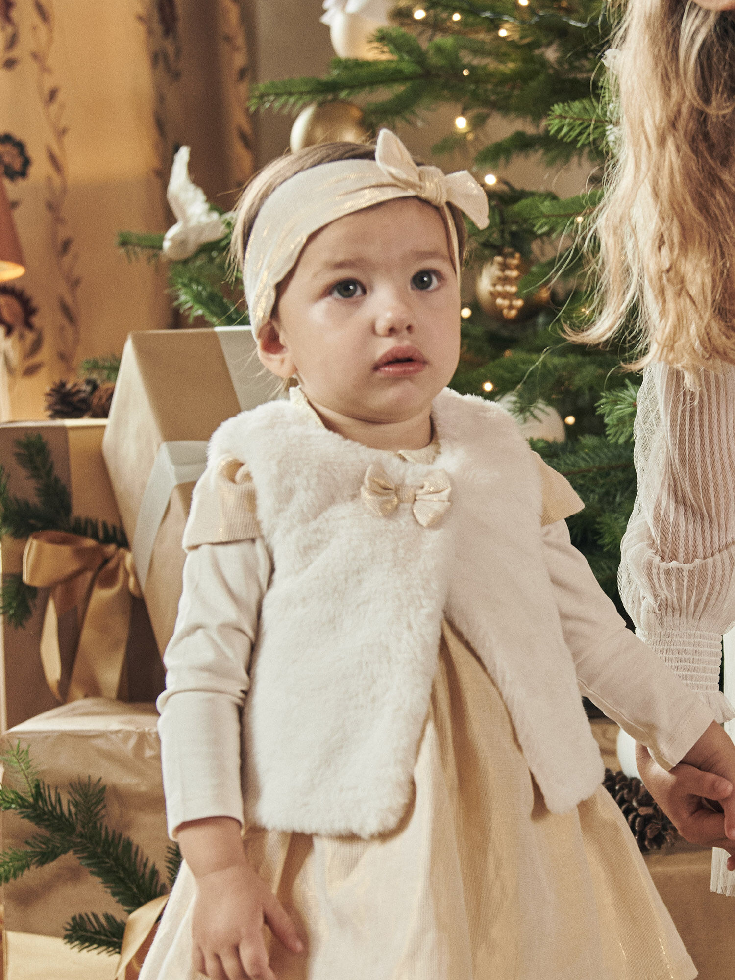 Costume noel bébé fille top