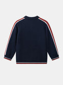 Gilet Bleu nuit LOGILAGE / 24H3PGL1GILC205