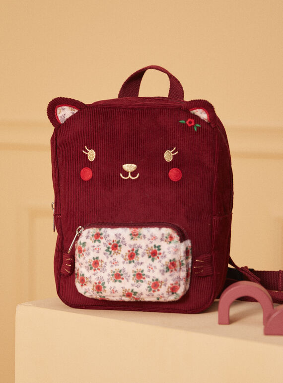 Sac à dos chat LAGWENDOLINE / 24H4BFL1BESD307