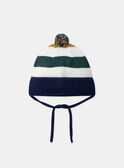 Bonnet rayé renard LIPAUL / 24H4BG73BON001