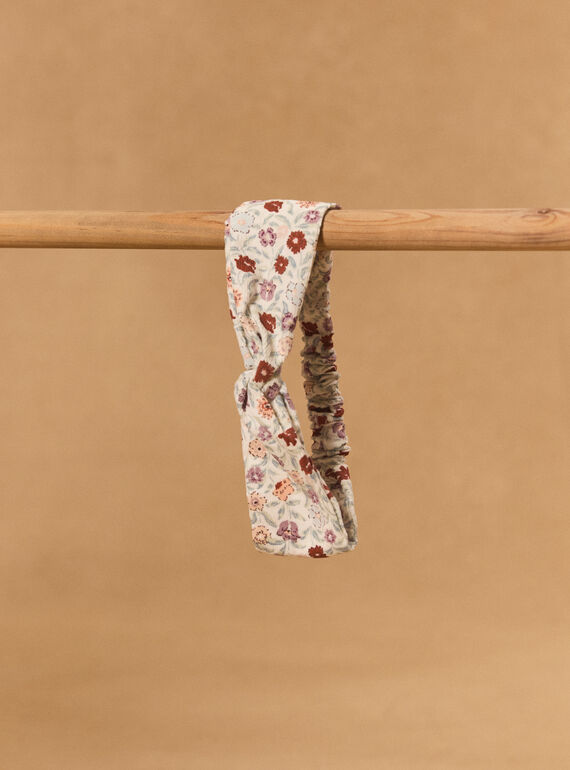 Bandeau croisé imprimé fleur MABRENDA / 25E4BF71BAN001