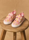 Basket en toile imprimé fleuri  MUABAKETTE / 25N10PF31D16001