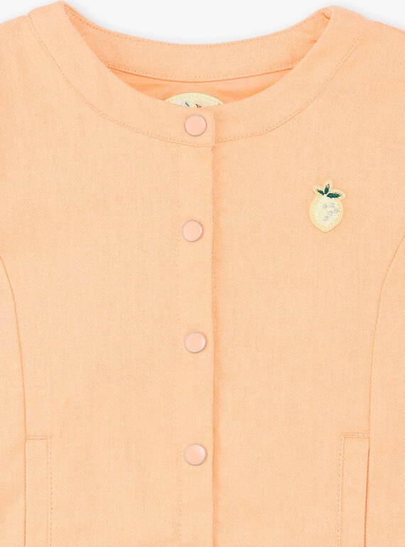 Veste Orange ZIJAKETTE / 21E2PFO1VES406