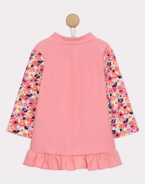 Tee Shirt Anti Uv Rose Les Jours Fleuris Enfant Sergentmajor