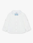 Chemise écrue en popeline FAETIENNE / 23E1BGI2CHM000