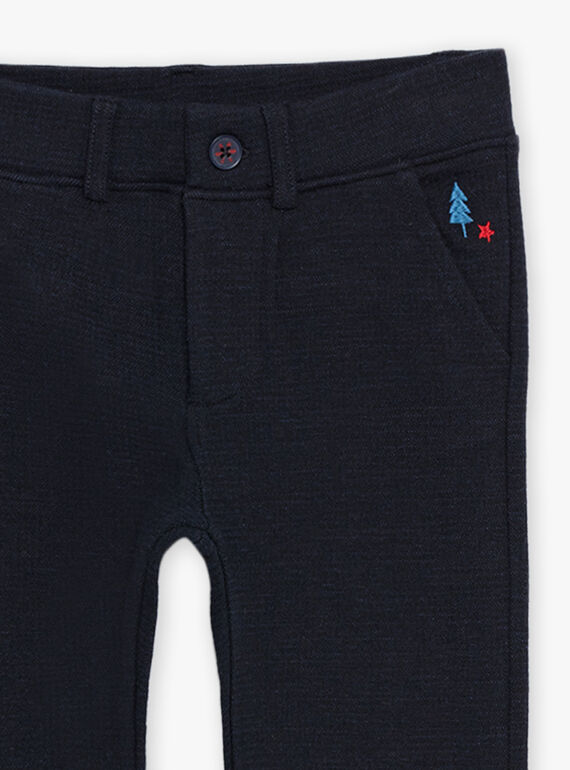 Pantalon Regular sapin brodé DUSAGE / 22H3PG61CFPC205