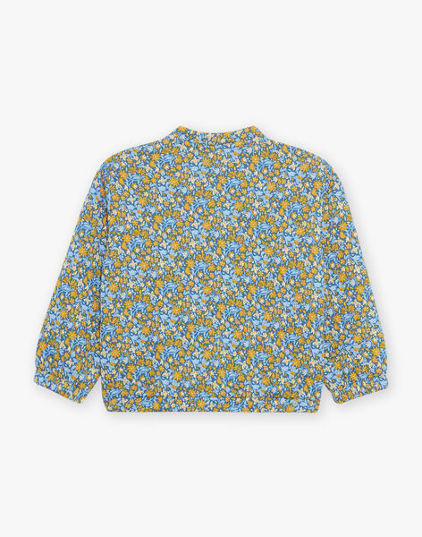 Teddy bleu marine à fleurs FATEDETTE / 23E2PF81CAR070