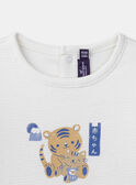 Body Tshirt animaux MACULIO / 25E1BG81BOD001