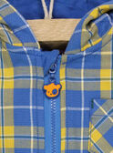 Gilet bleu marine et jaune RACYRUS / 19E1BG61GIL707