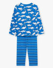 Ensemble pyjama à requin et rayures FLOCHAGE / 23E5PG22PYJ622