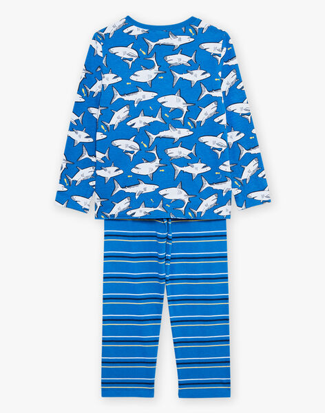 Ensemble pyjama à requin et rayures FLOCHAGE / 23E5PG22PYJ622