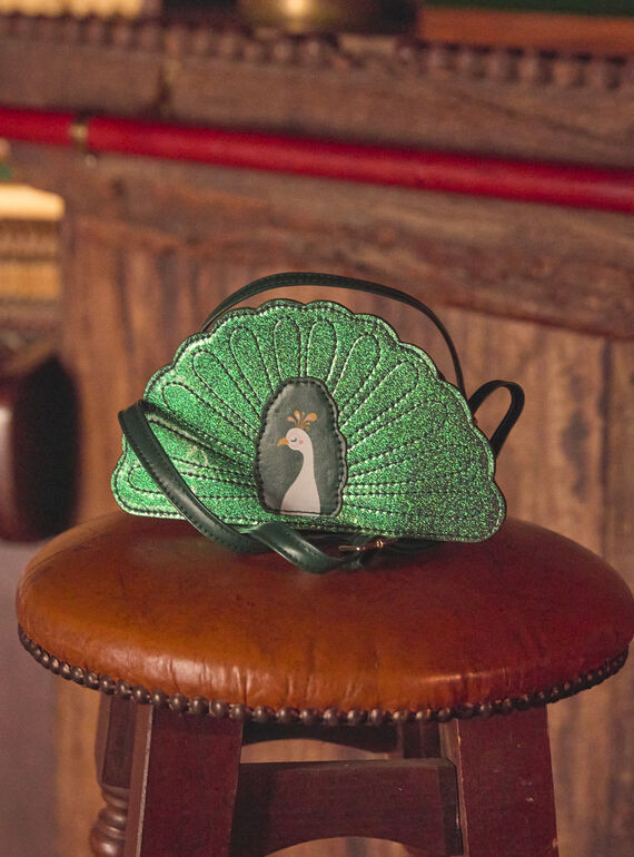 Sac bandoulière paon LYCOKETTE / 24H4PFO1BESG618
