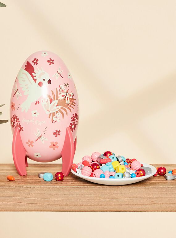Oeuf Surprise Perles en Bois SMATI0027BRACEL / 23M7GF53JOU099