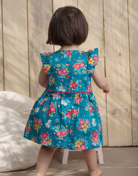 Robe Et Bloomer Bleu Canard Imprime Fleurs Et Koalas Bebe Fille Fleurs D Australie Bebe Sergentmajor Robe Et Bloomer Bleu Canard Imprime Fleurs Et Koalas Bebe Fille Fleurs D Australie Bebe Sergentmajor