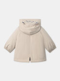 Parka 2 en 1 beige ou bleu imprimé fleuri Bébé Fille NIMAUD / 25H1BFE1PAR080