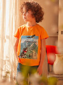 Tee Shirt Manches Courtes Orange KLETAGE / 24E3PGO3TMC402