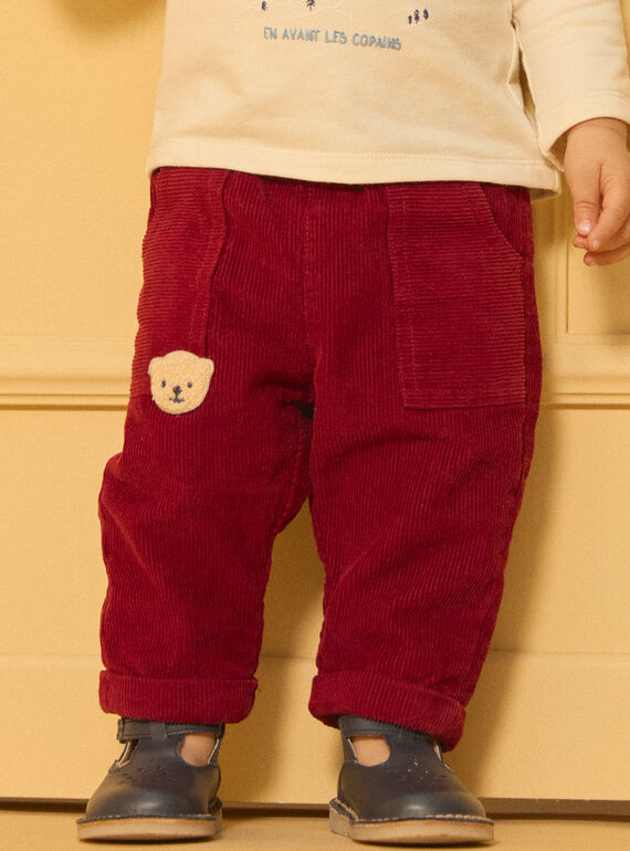 Pantalon en velours côtelé  LASAM / 24H1BGR1PAN501