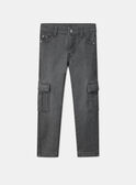 Jean Cargo Gris LADIMAGE / 24H3PGQ1JEAK004
