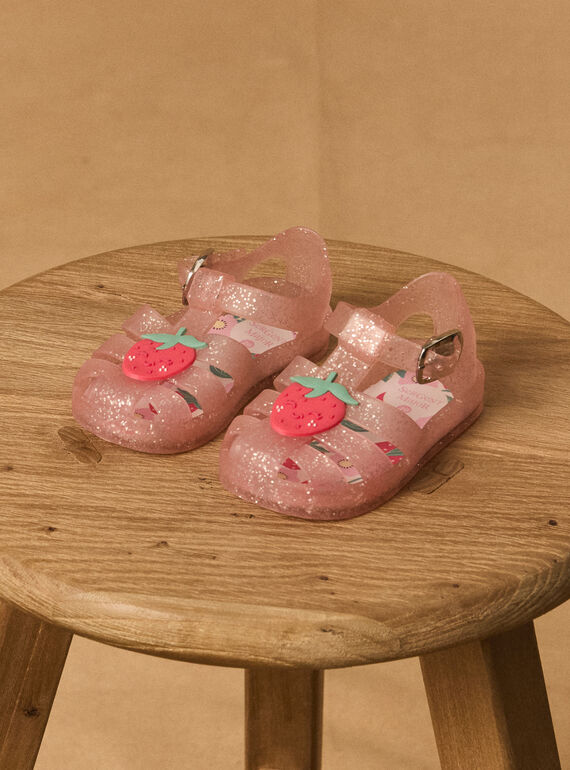 Sandales rose paillettes MITORRIE / 25N10BF61D34030