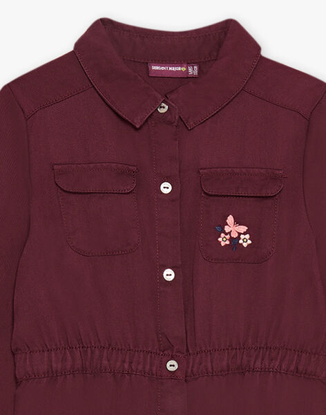 Robe cassis à fronces DROSOETTE 3 / 22H2PFQ3ROBD302