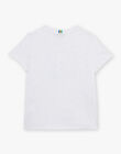 T-shirt écru à manches courtes FLEFROGAGE / 23E3PGS3TMC001