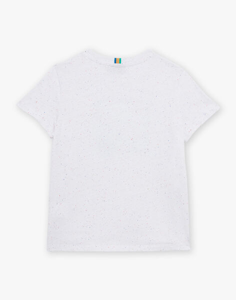 T-shirt écru à manches courtes FLEFROGAGE / 23E3PGS3TMC001