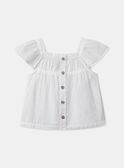 Blouse à smock brodée MALUCILE / 25E1BFJ1CHE001